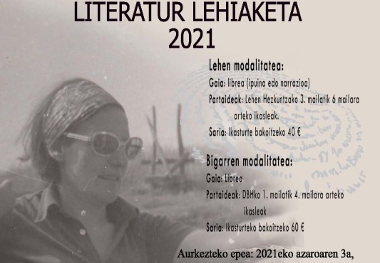 XXVIII. Juanita Ibaibarriaga Literatur Lehiaketa
