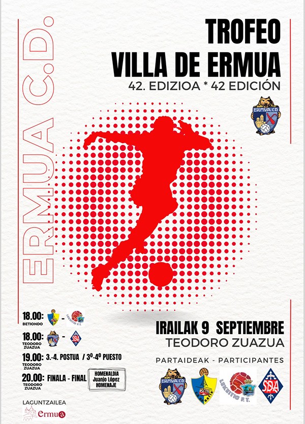 42 Trofeo Villa de Ermua, de fútbol