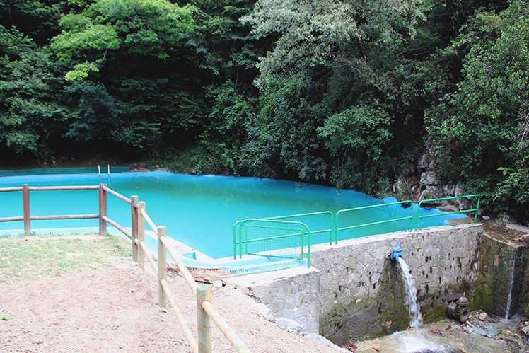 Vista del vaso y de la zona