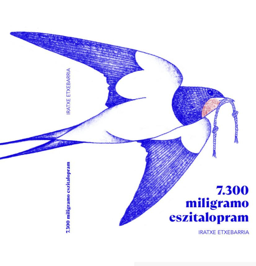 7.300 miligramo eszitalopram liburuaren azala