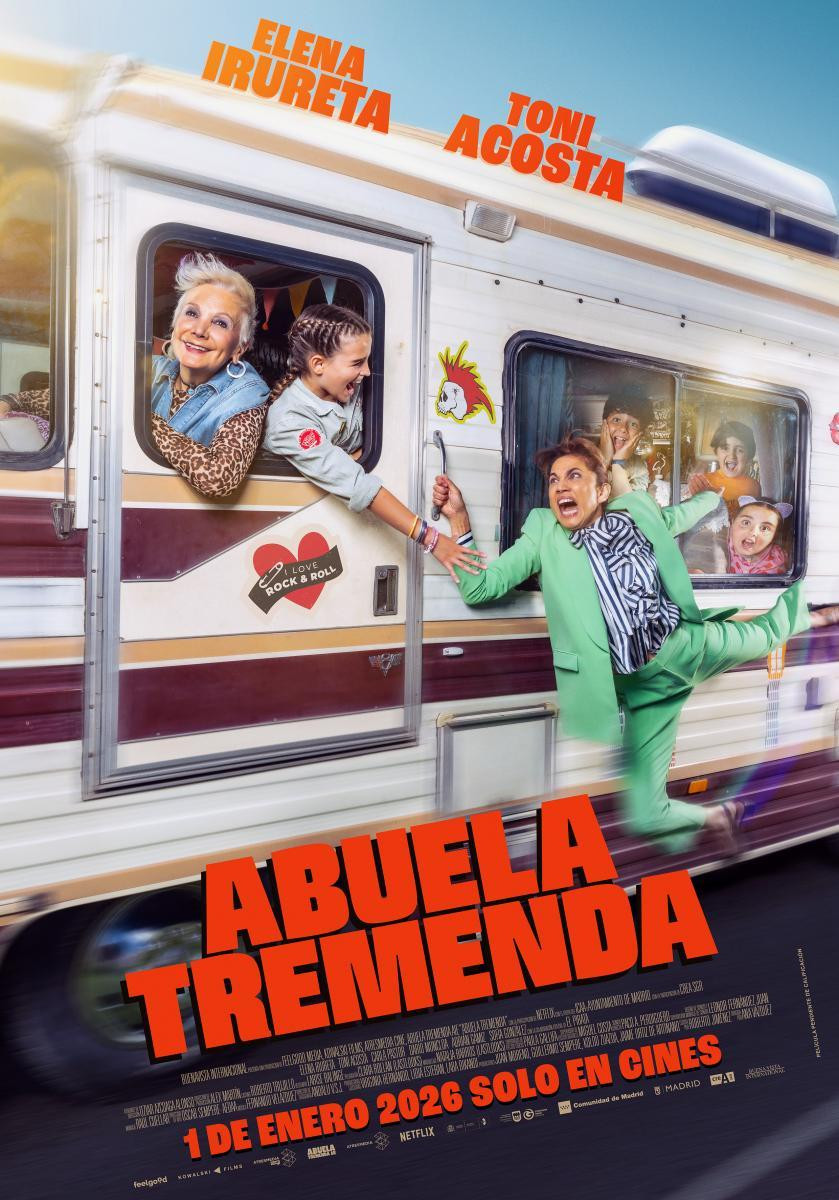 Abuela tremenda filmaren kartela