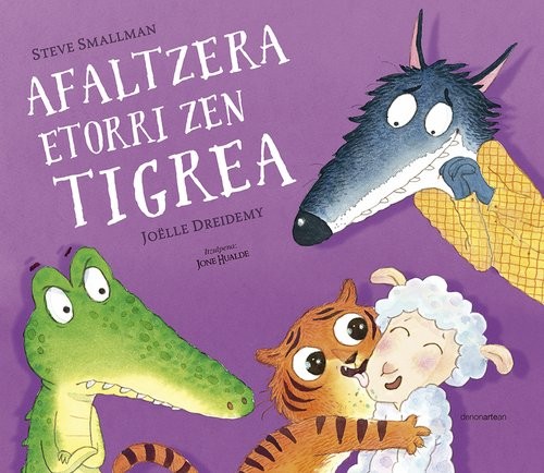 Portada del libro Afaltzera etorri zen tigrea