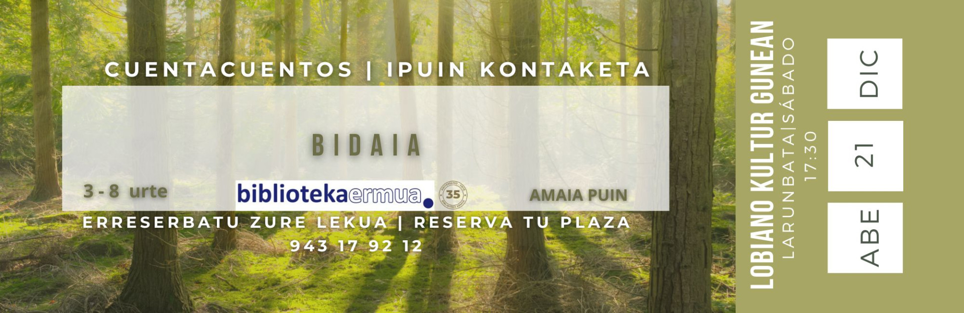 Flyer Cuentacuentos
