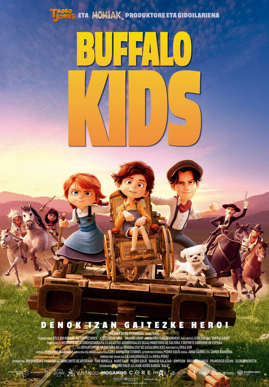 Cartel de la película Buffalo Kids