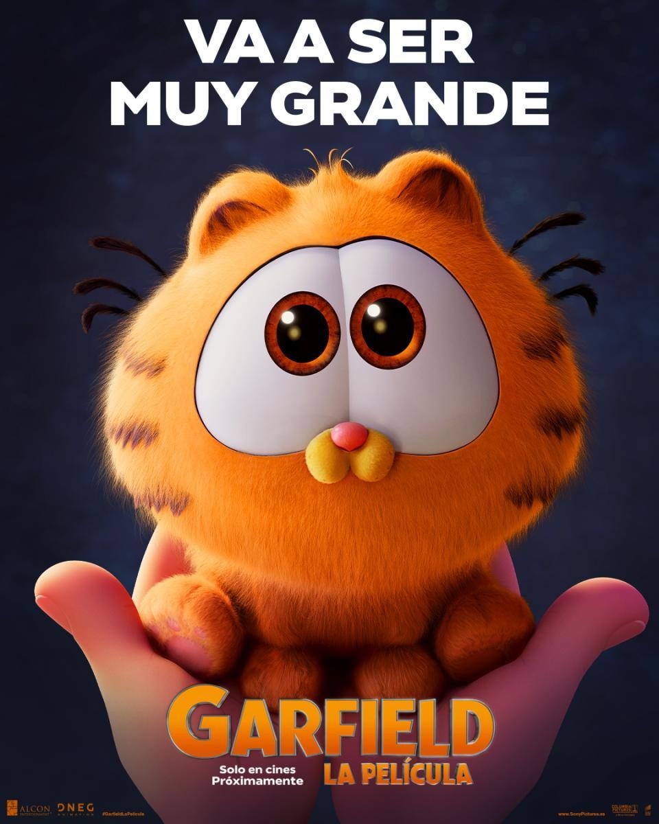 Cartel de la película Garfield 3D