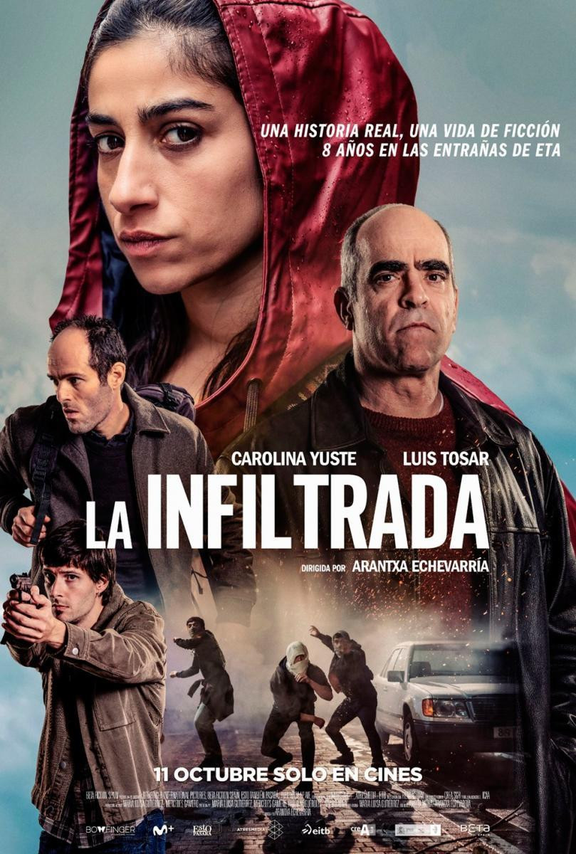 La infiltrada filmaren kartela