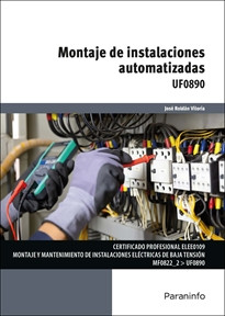 Montaje de instalaciones automatizadas liburuaren azala