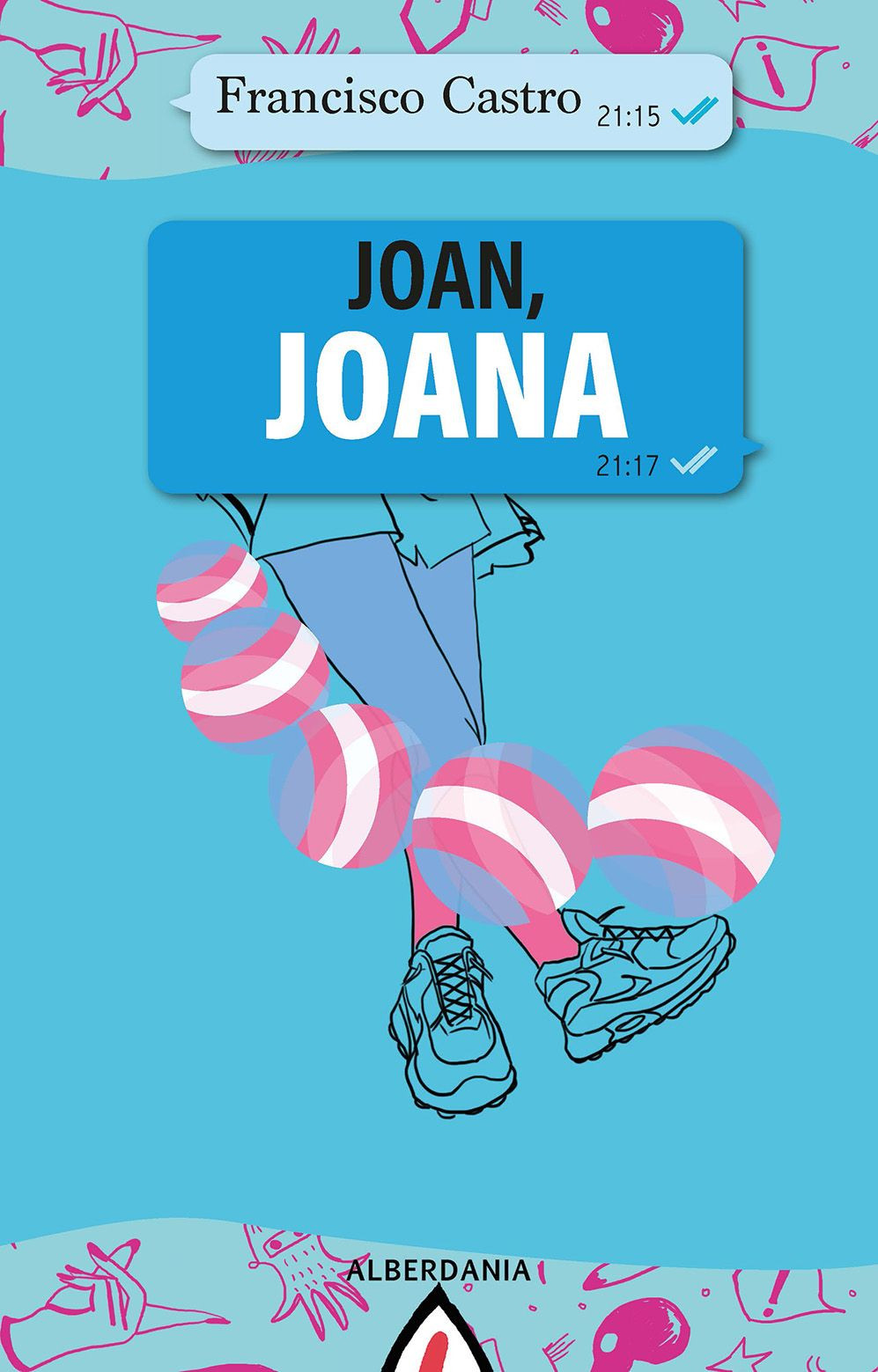 Portada del libro juvenil Joan, Joana