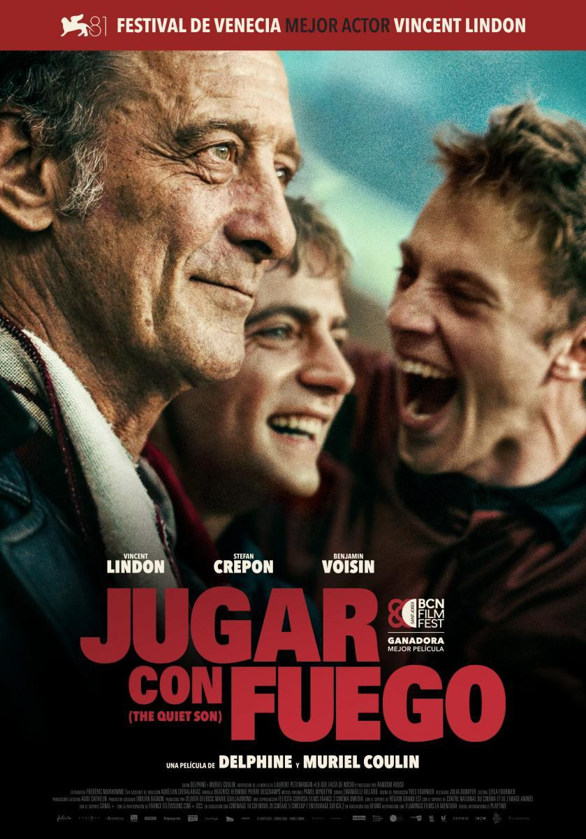 Jugar con fuego filmaren kartela