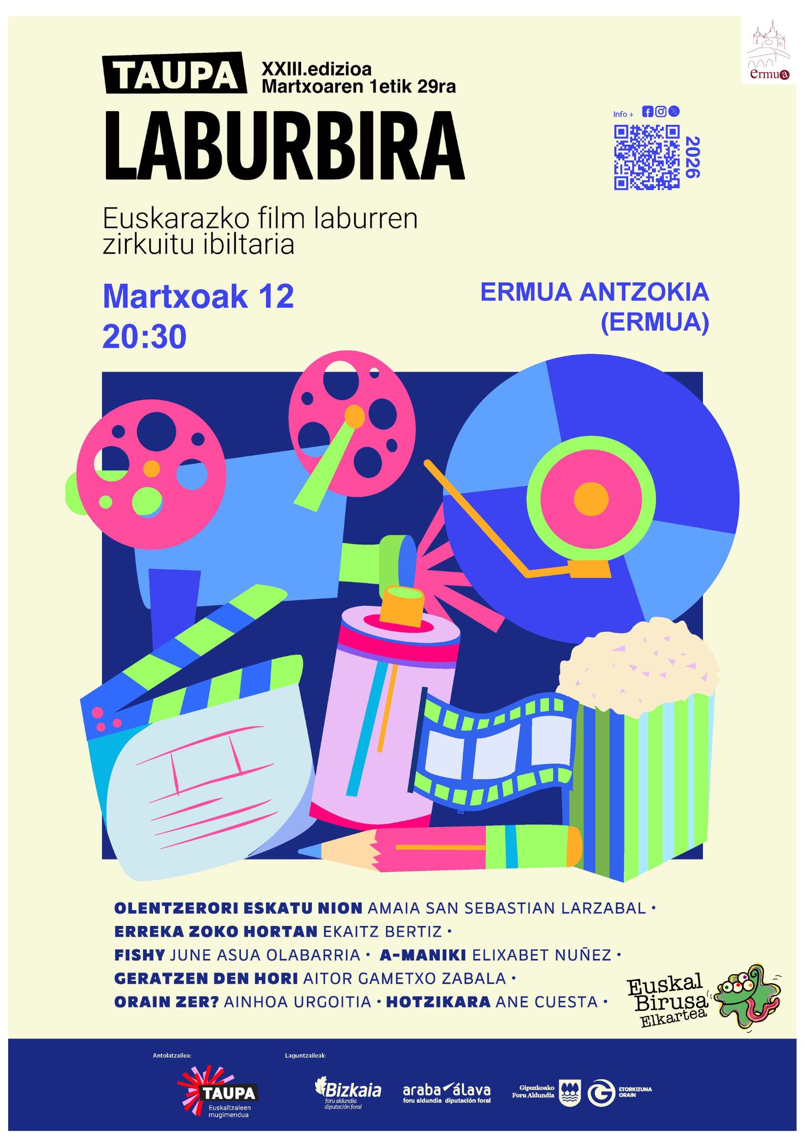 Laburbira 2026ko kartela