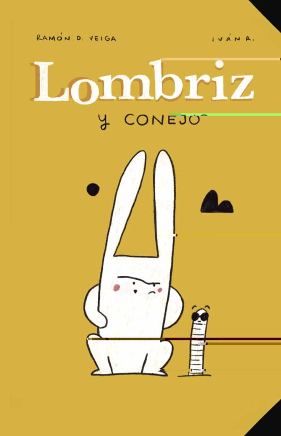 Portada del cómic infantil Lombriz y y conejo