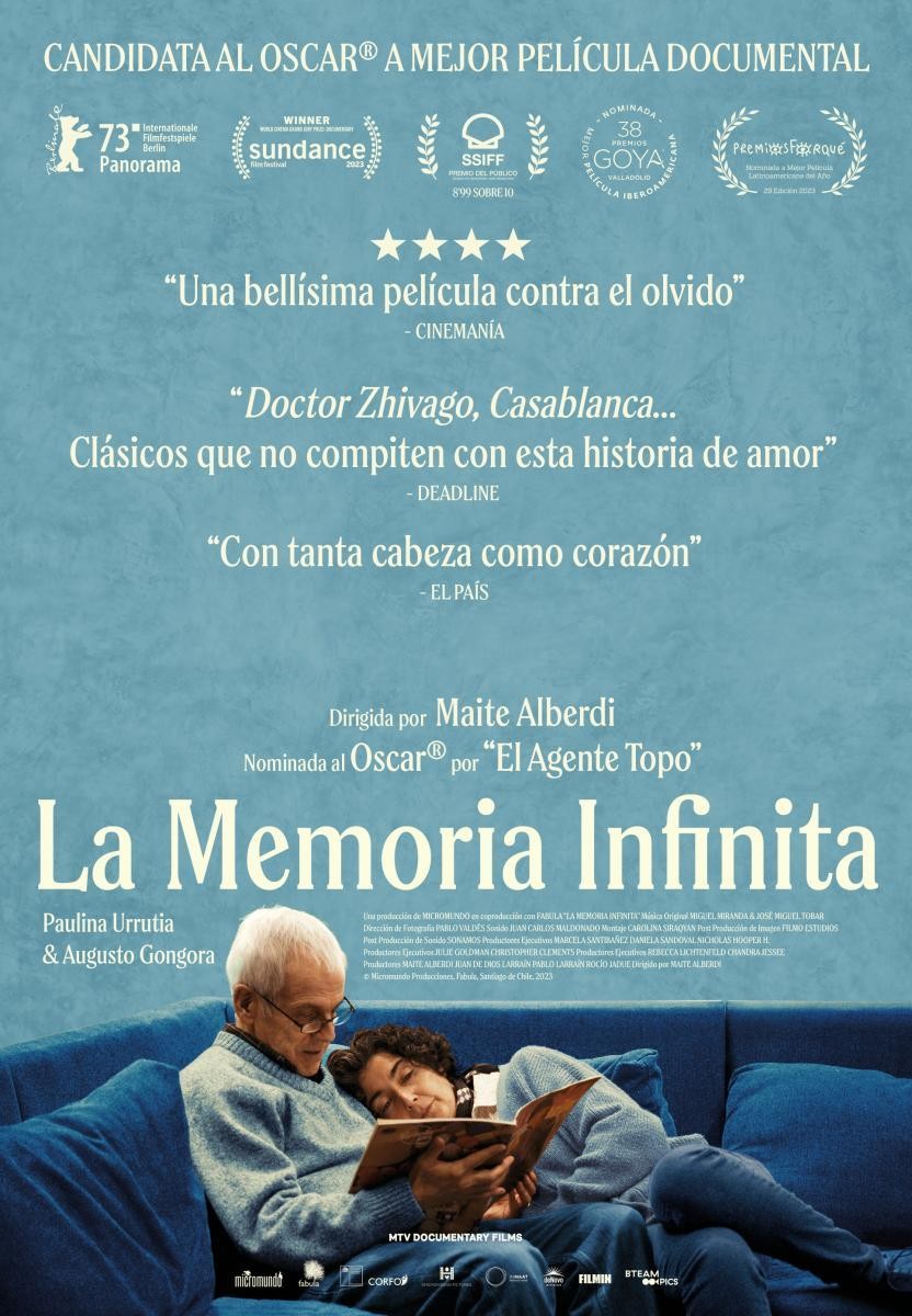 Cartel de la película documental La memoria infinita
