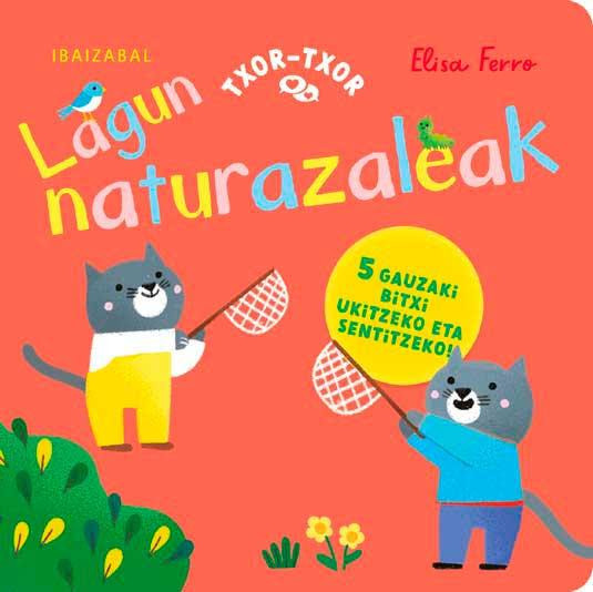Lagun naturazaleak haur liburuaren azala
