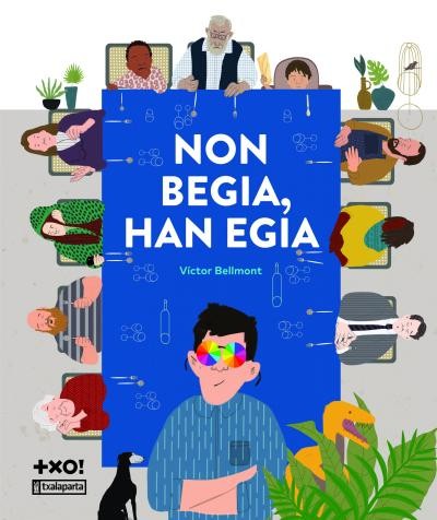 Portada del libro Non begia, han egia
