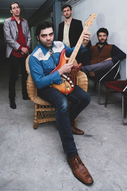 Fotografía del grupo de blues El oso de Benalua y sus sabandijas