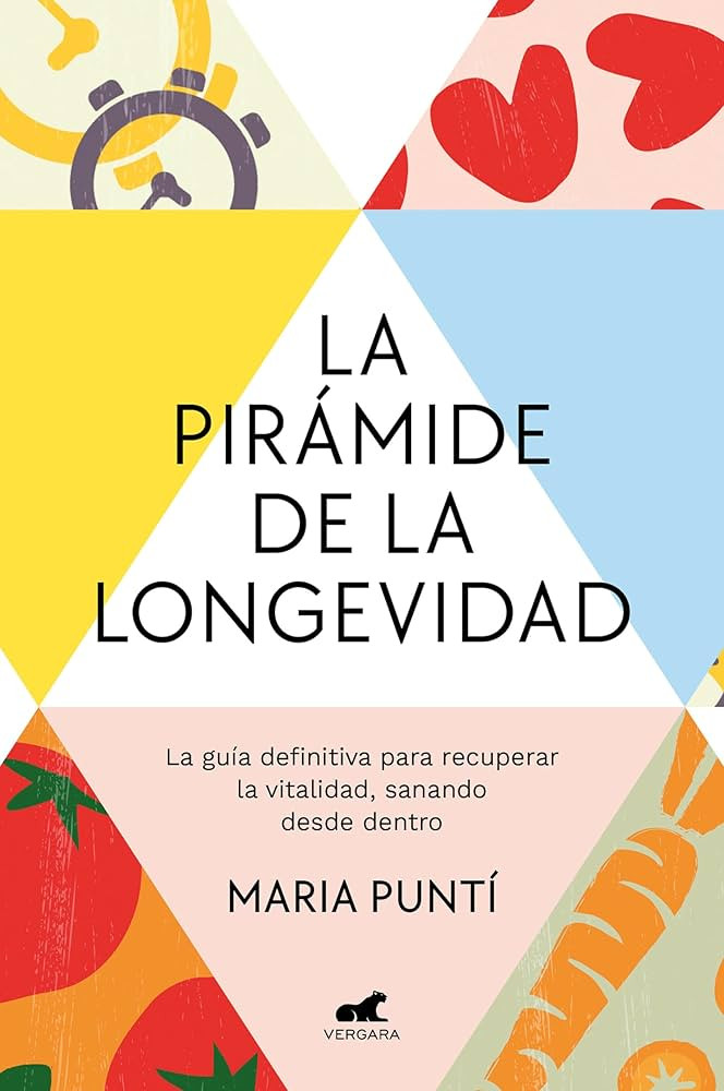 La pirámide de la longevidad liburuaren azala