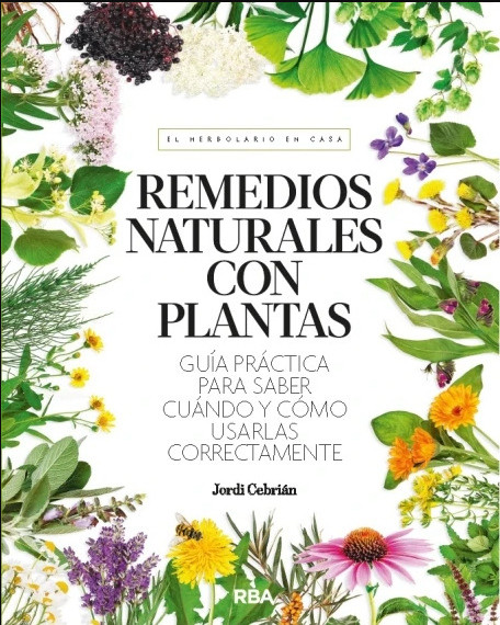 Portada del libro Remedios naturales con plantas