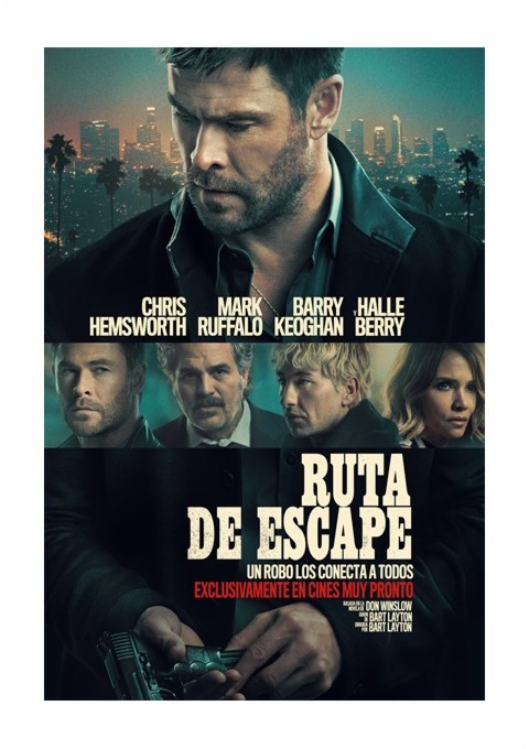 Ruta de escape filmaren kartela