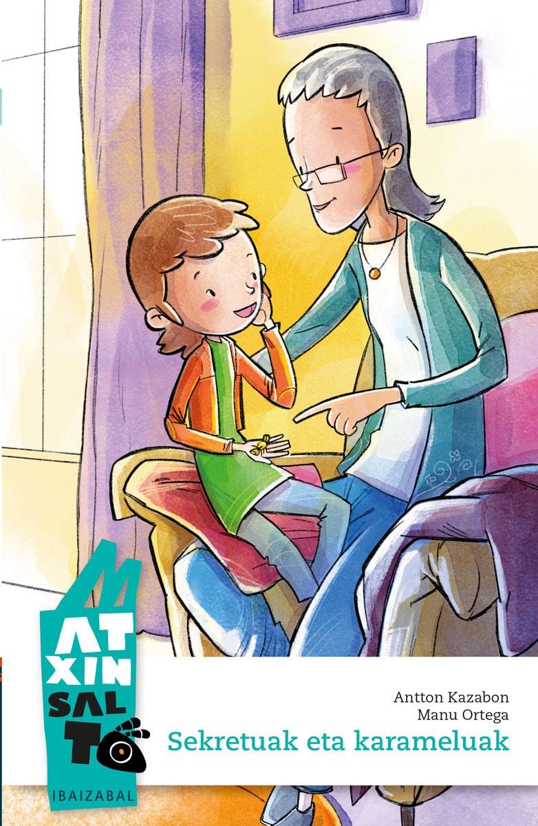 Portada del libro Sekretuak eta karameluak
