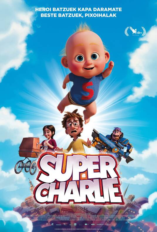 Super Charlie haur filmaren kartela