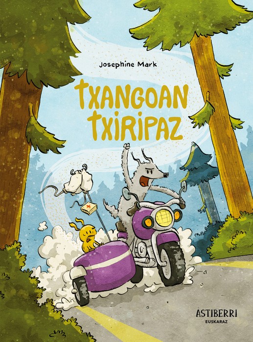 Portada del cómic Txangoan txiripaz