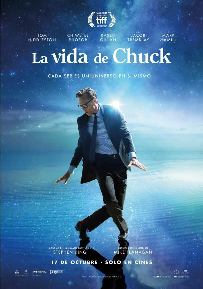 La vida de Chuck filmaren kartela