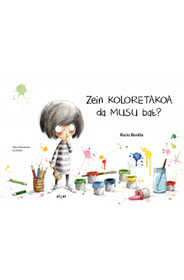 Zein koloretakoa da musu bat haur liburuaren azala