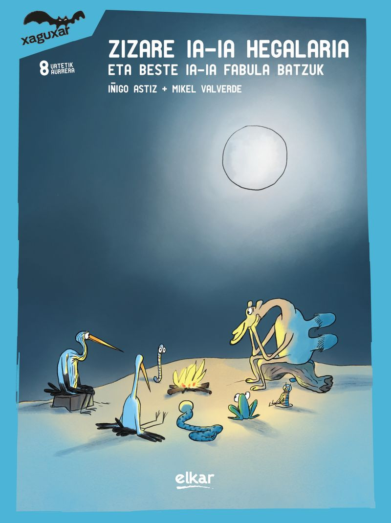 Zizare ia ia hegalaria liburuaren azala