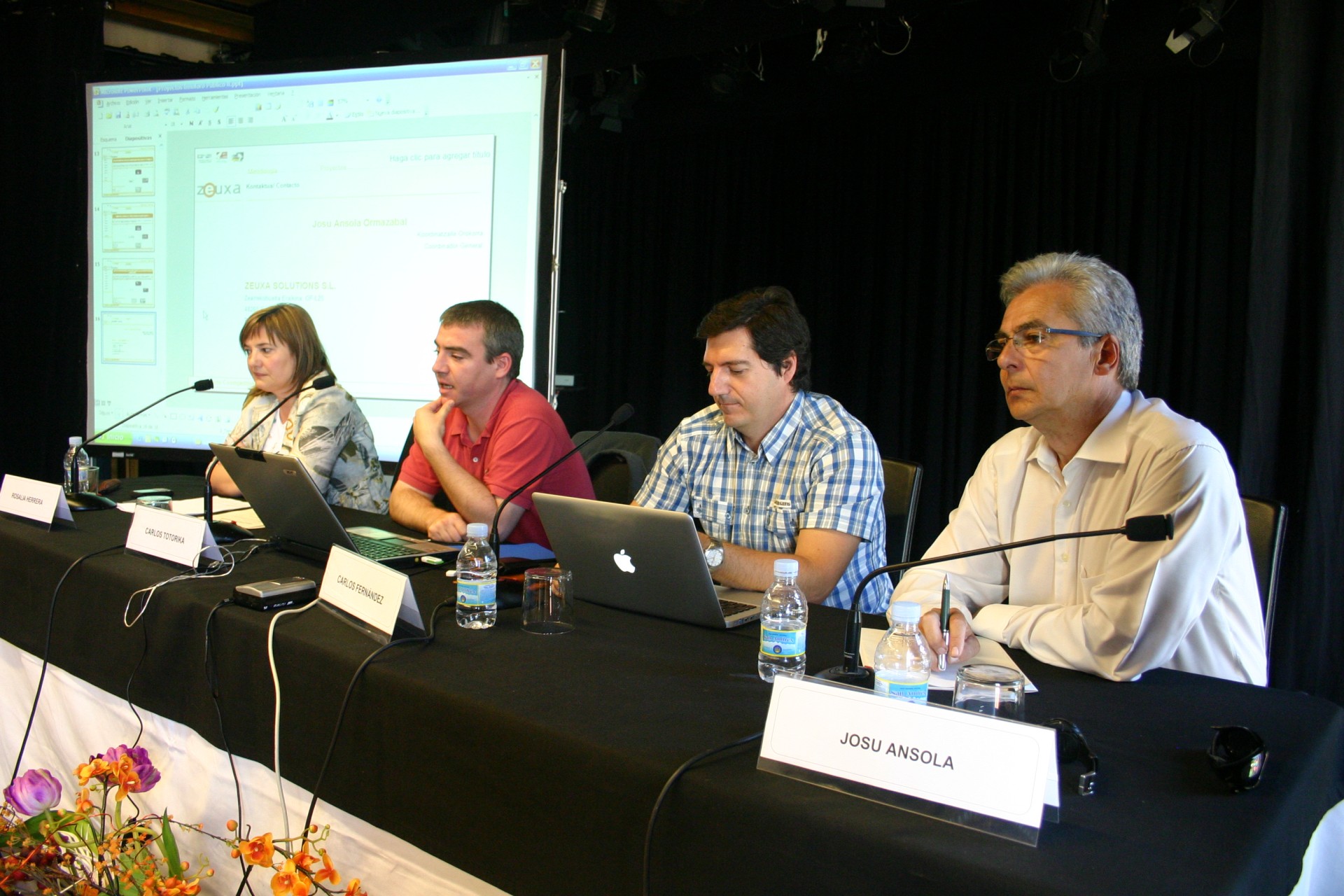 Acto de clausura del proyecto de cooperación empresarial 'CooMPETITIVIDAD' de 2009