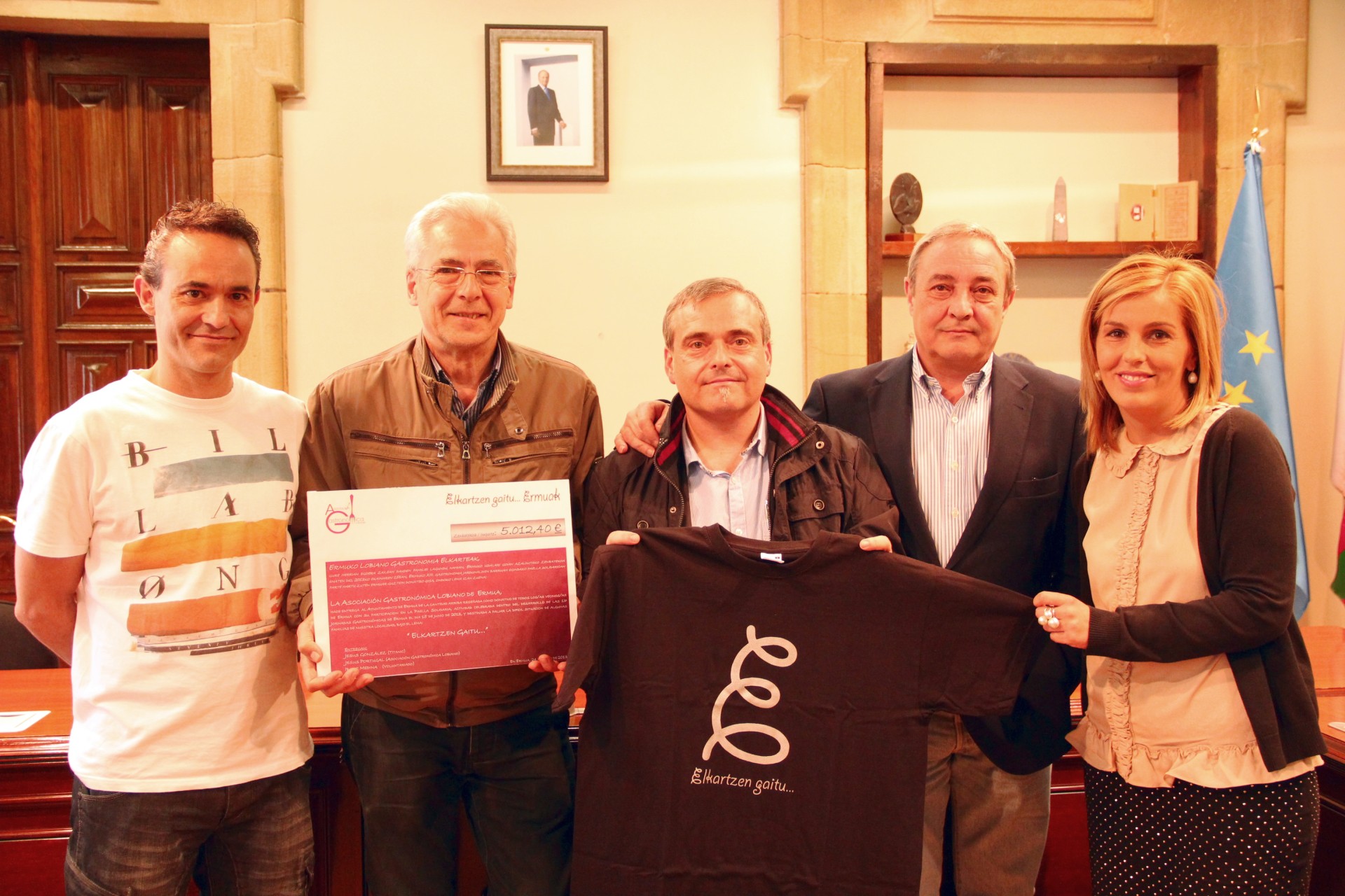 Acto de entrega de la recadaudación