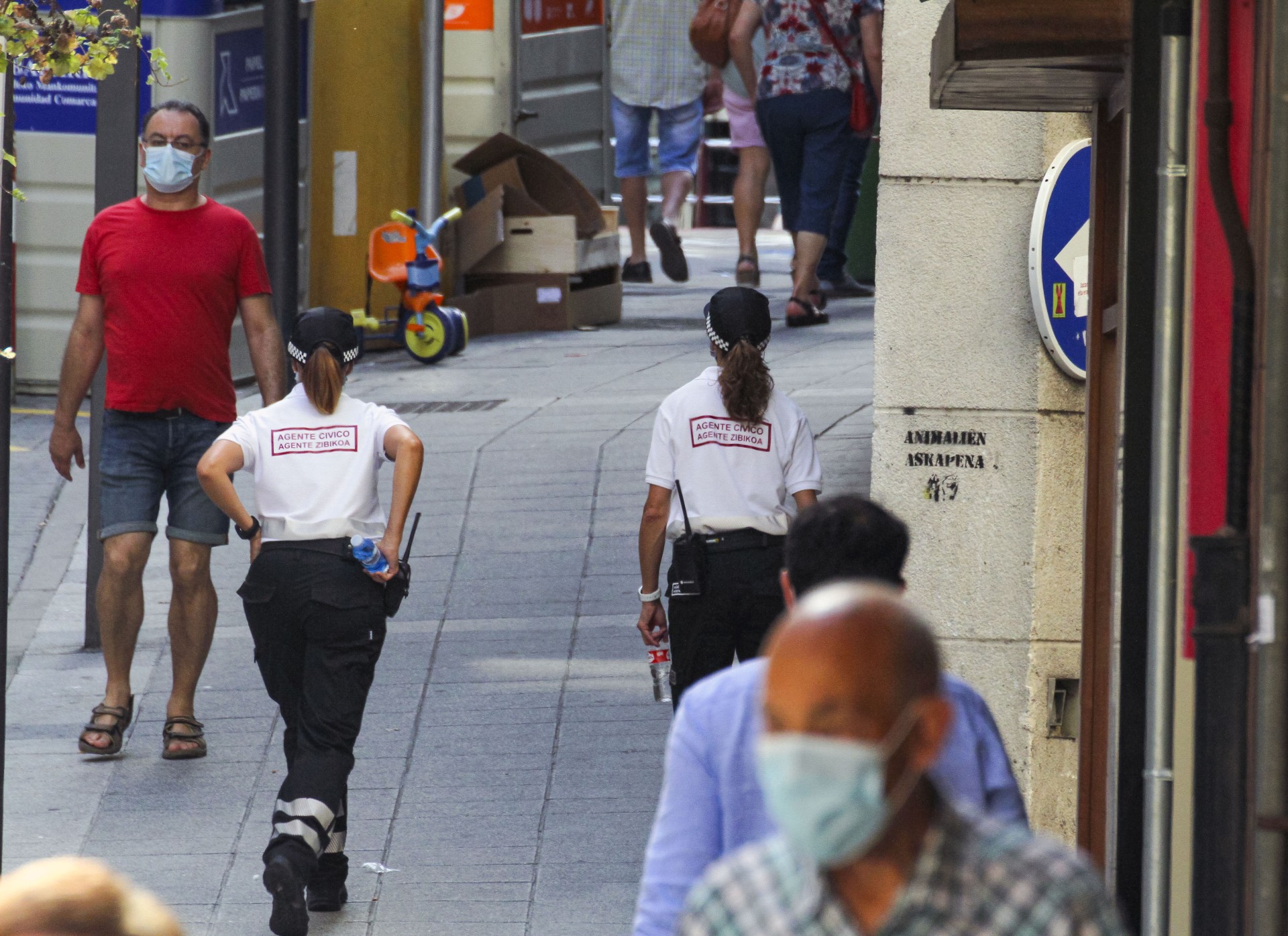 Agentes Cívicas informantes en Probaleku