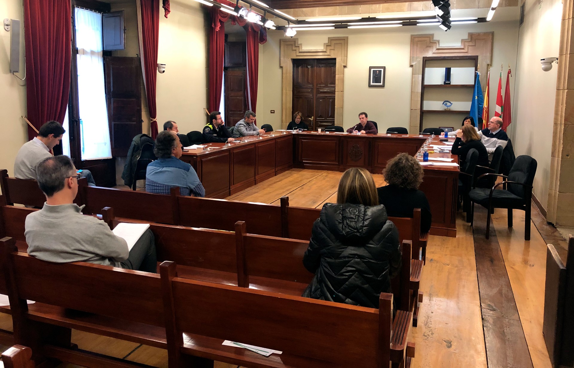 Asistentes a la reunión de coordinación