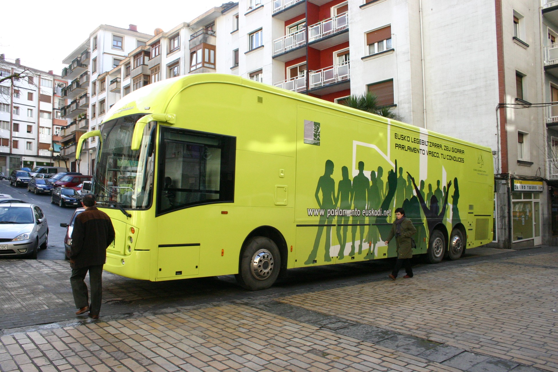 Autobus Parlamento Vasco