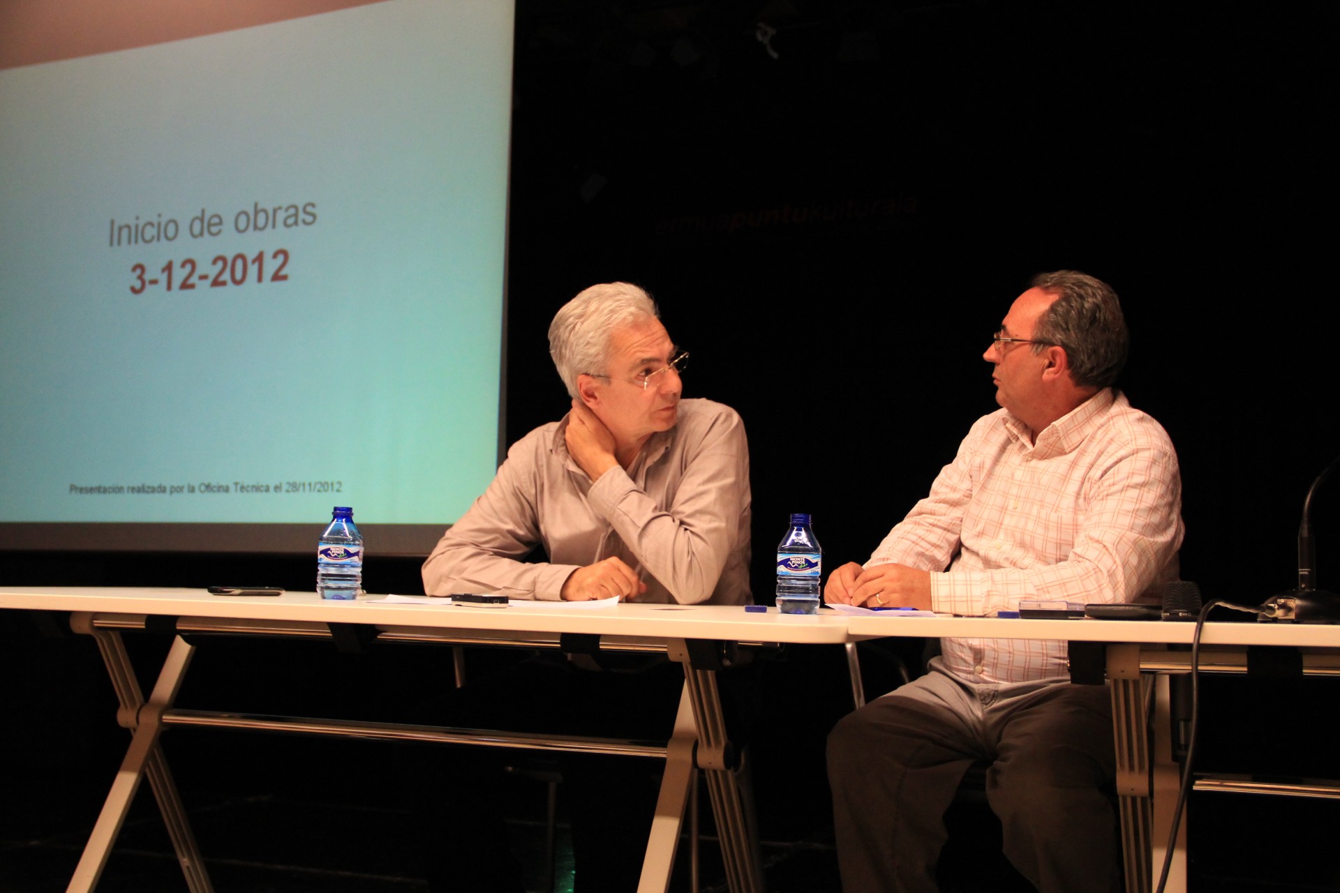 Carlos Totorika y Félix Prol