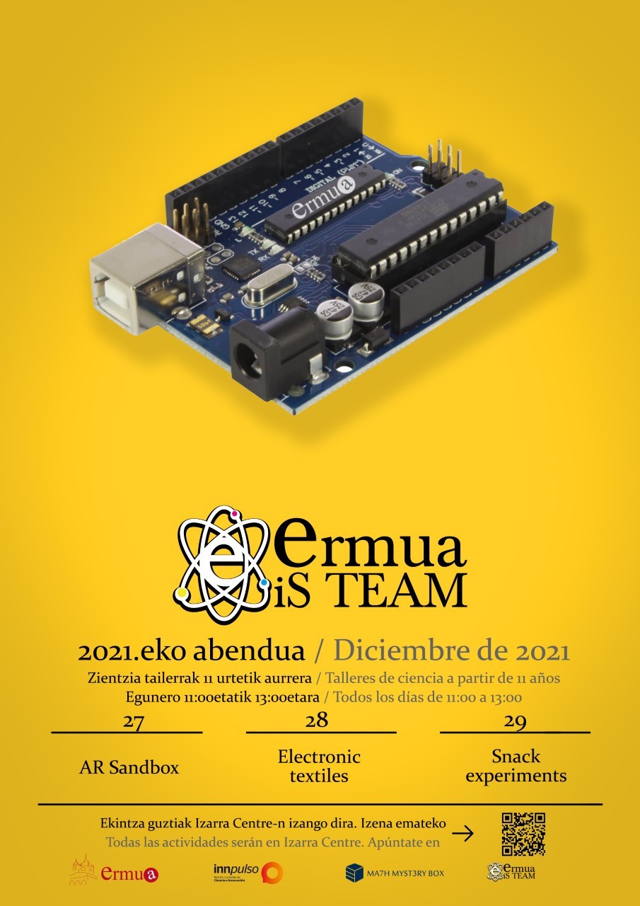 Cartel anunciador de Ermua iSTEAM 2021