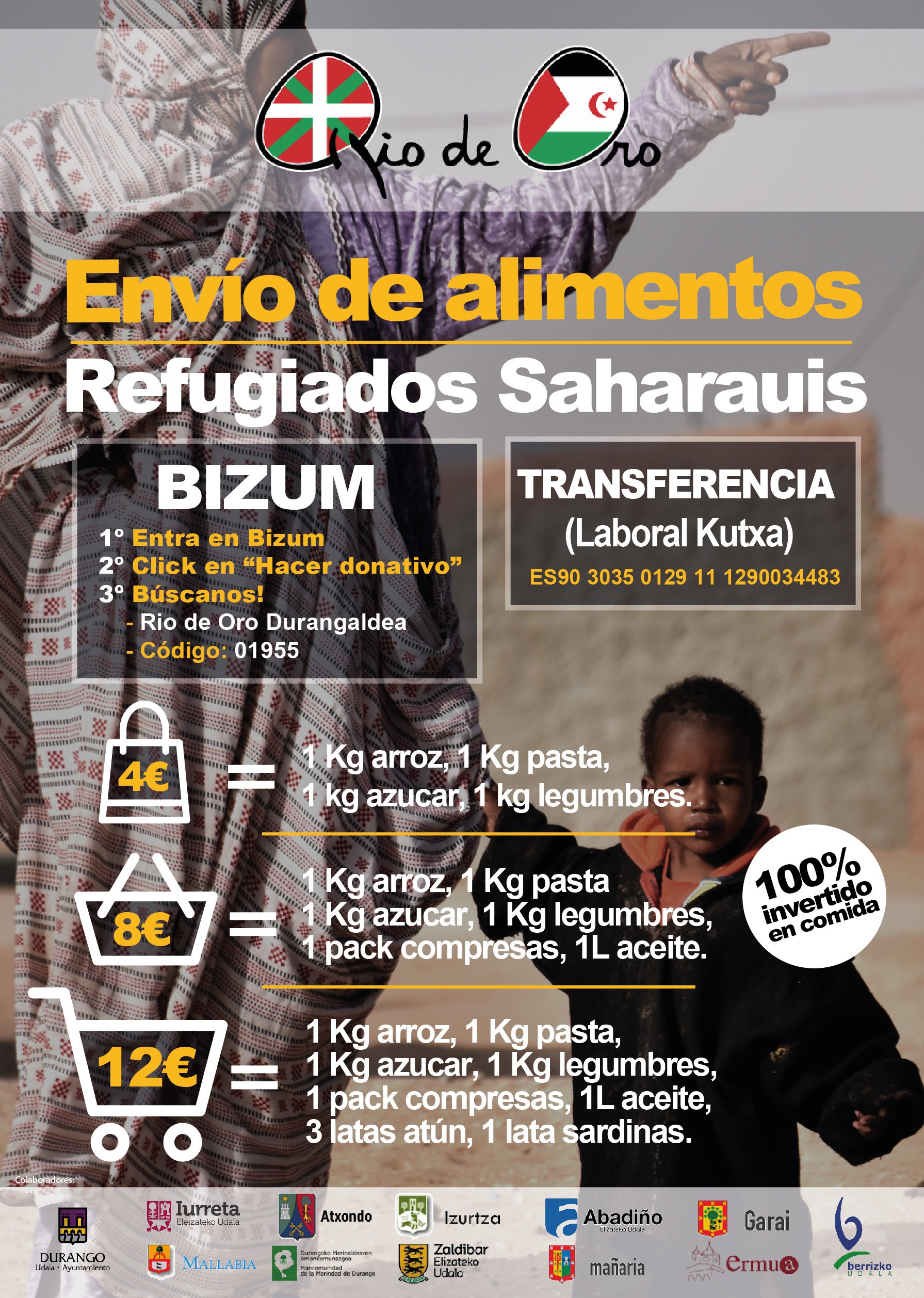 Cartel anunciador de la campaña