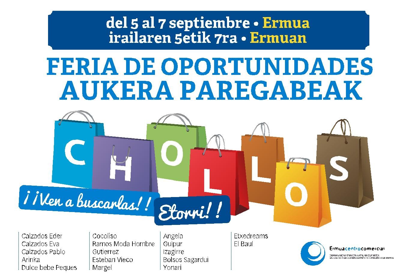 Cartel anunciador de la feria de Ermua