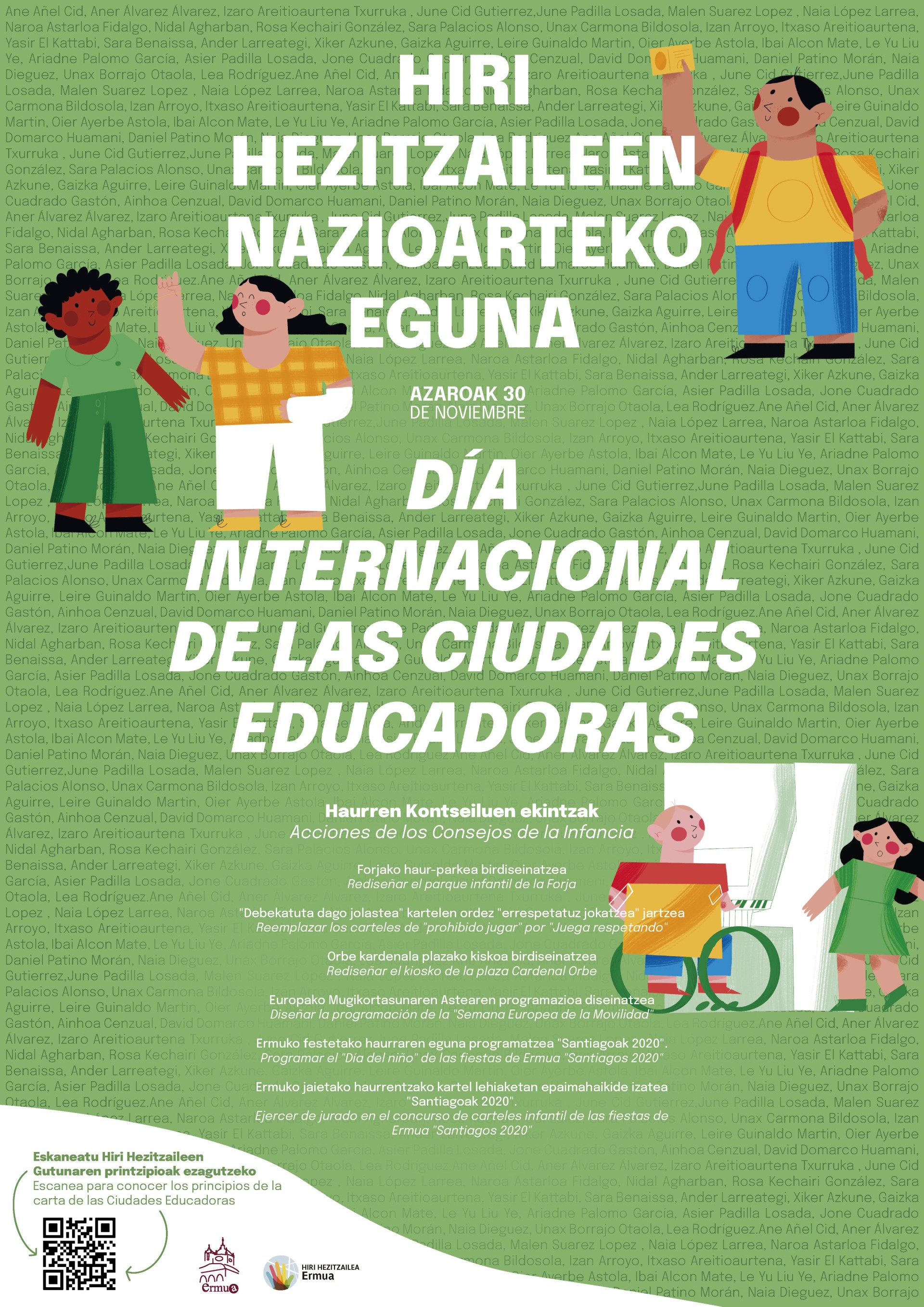 Cartel anunciador de la jornada