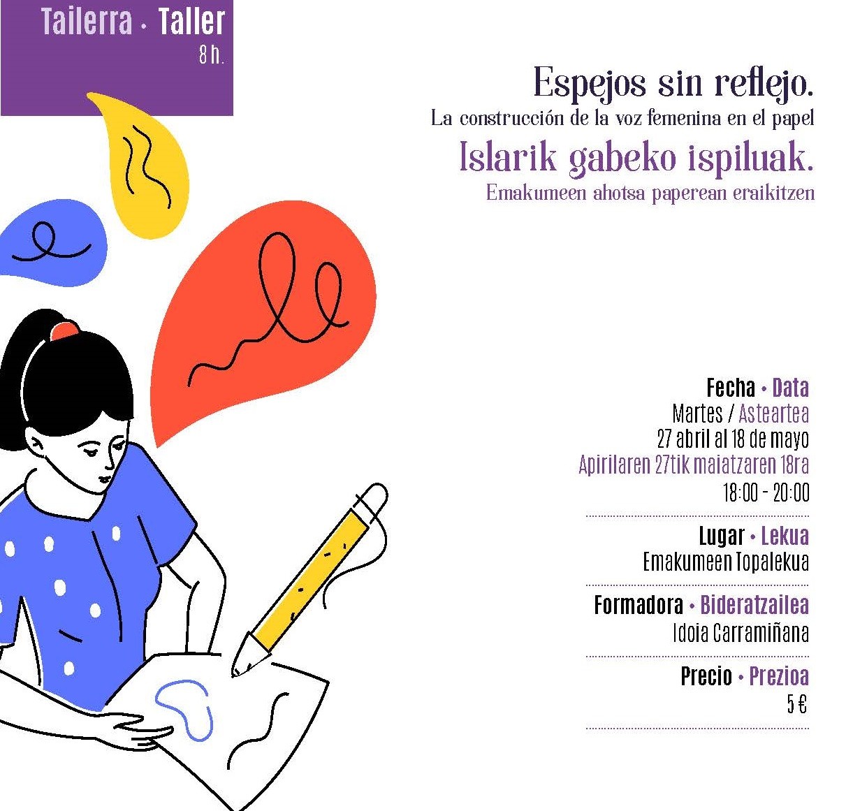 Cartel anunciador del curso