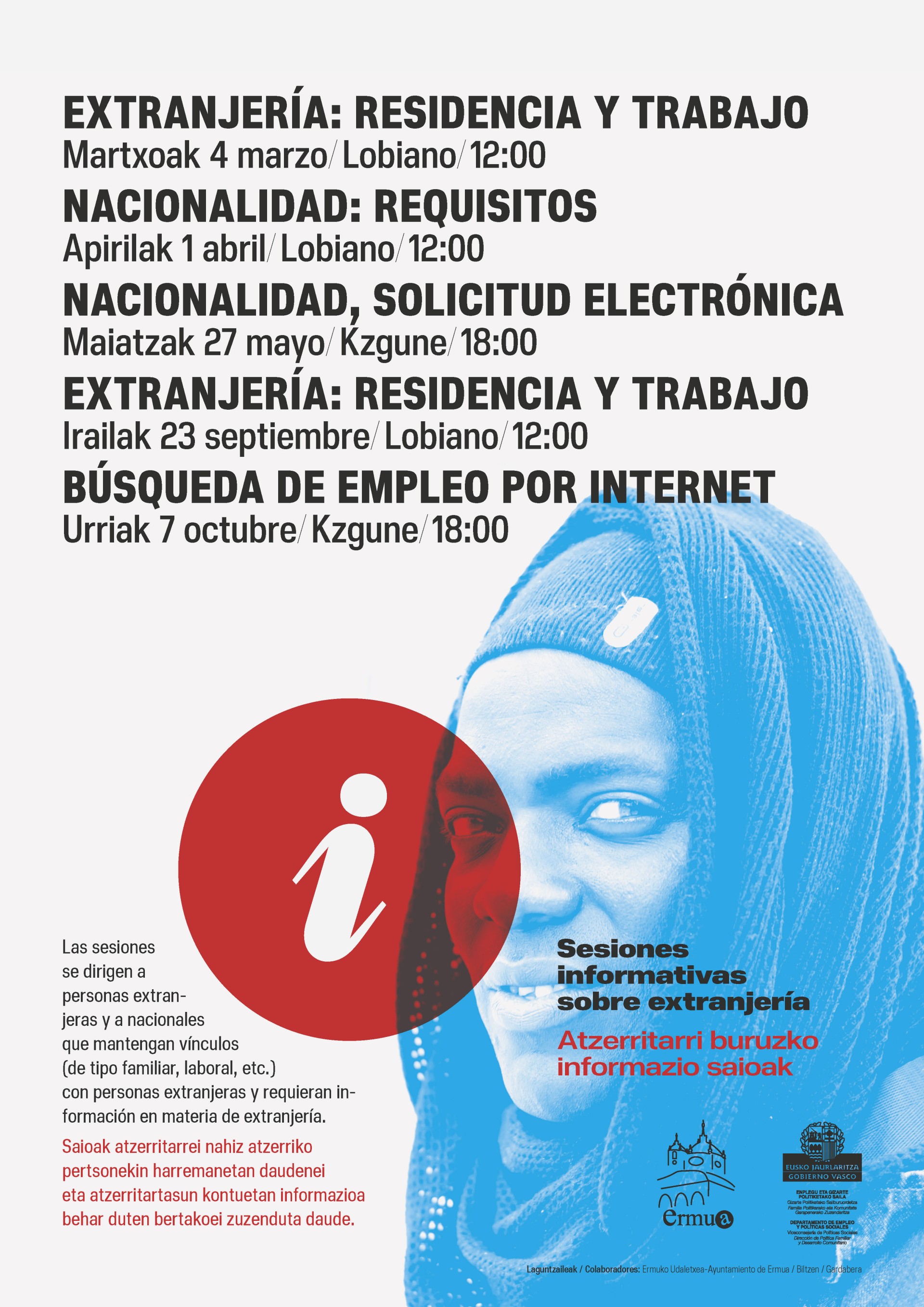 Cartel anunciador editado para la ocasión
