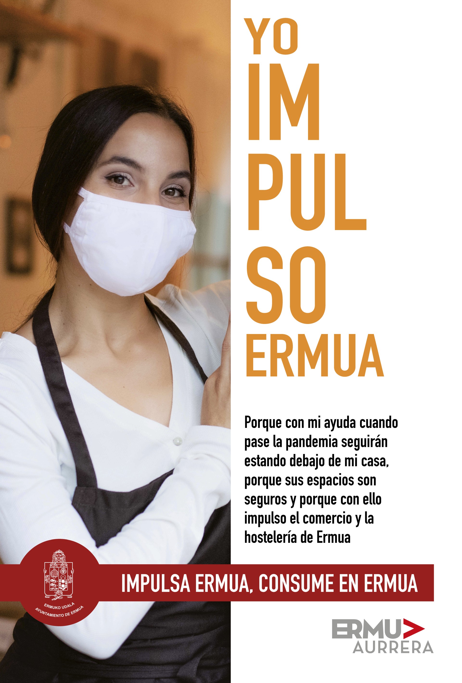 Cartel: en la panadería