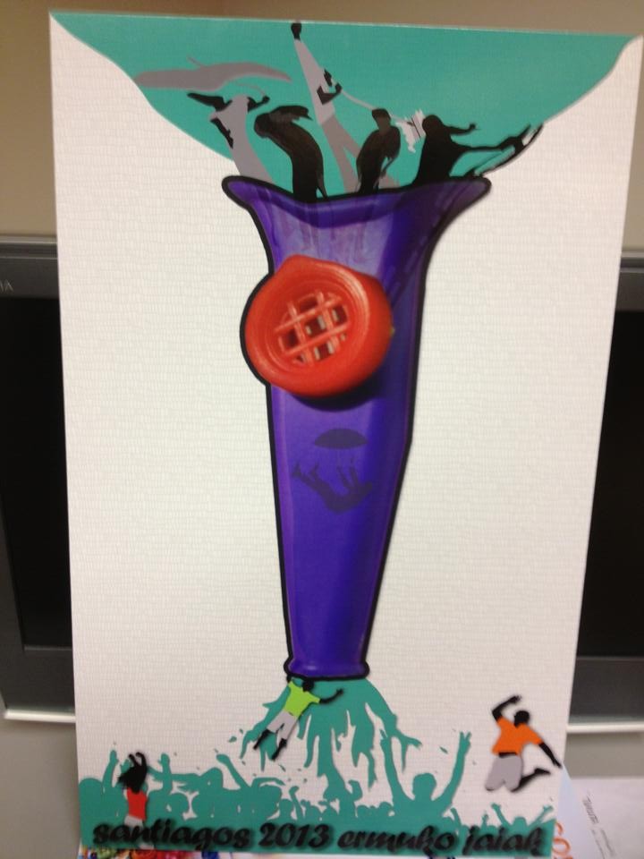 Cartel ganador de Santiagos 2013