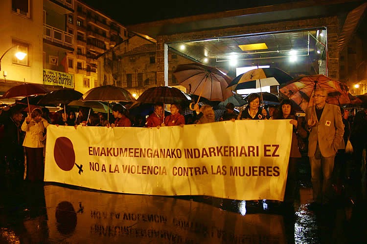 Concentración contra la violencia de género