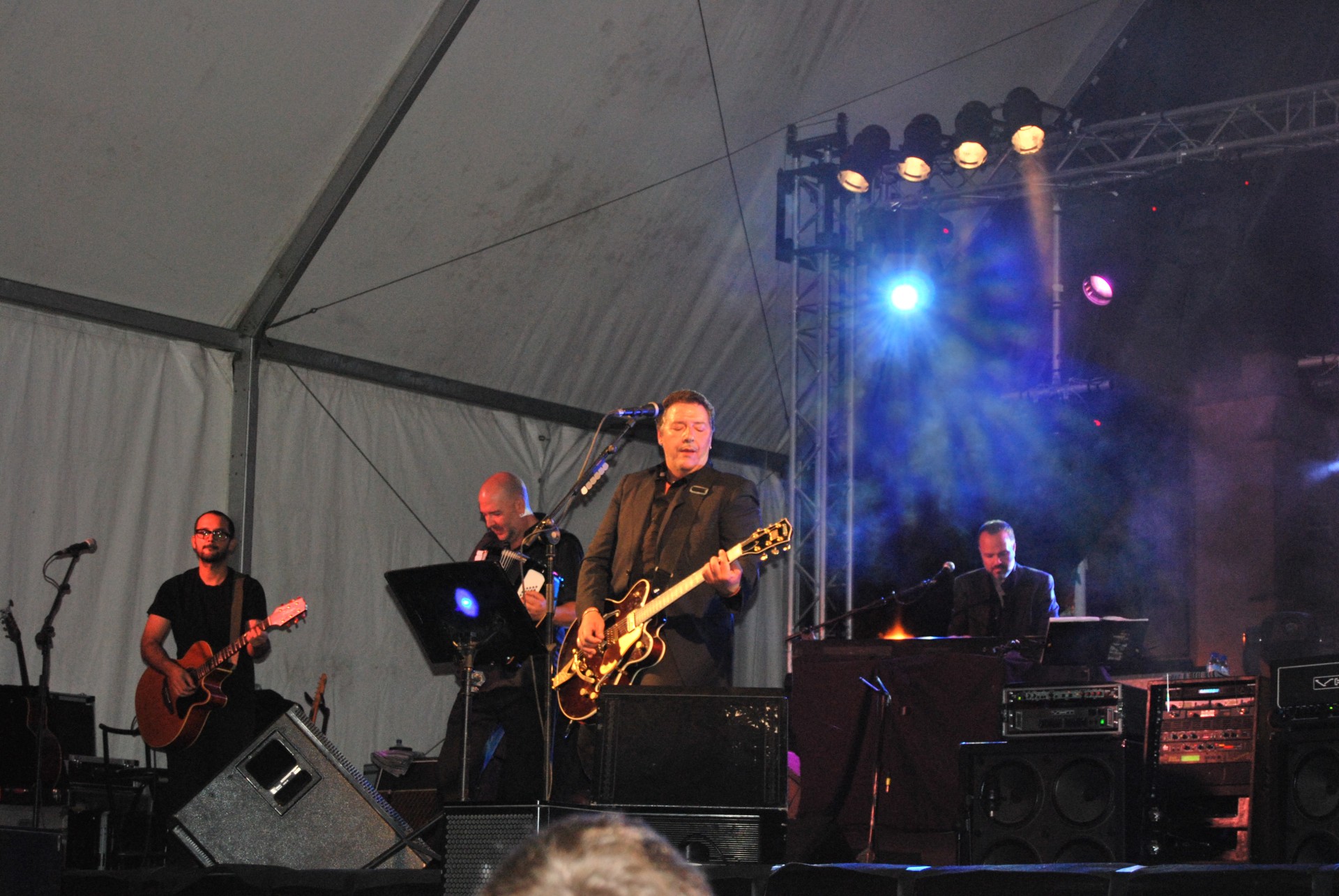 Concierto del grupo Revólver en Ermua, fiestas de Santiago 2009