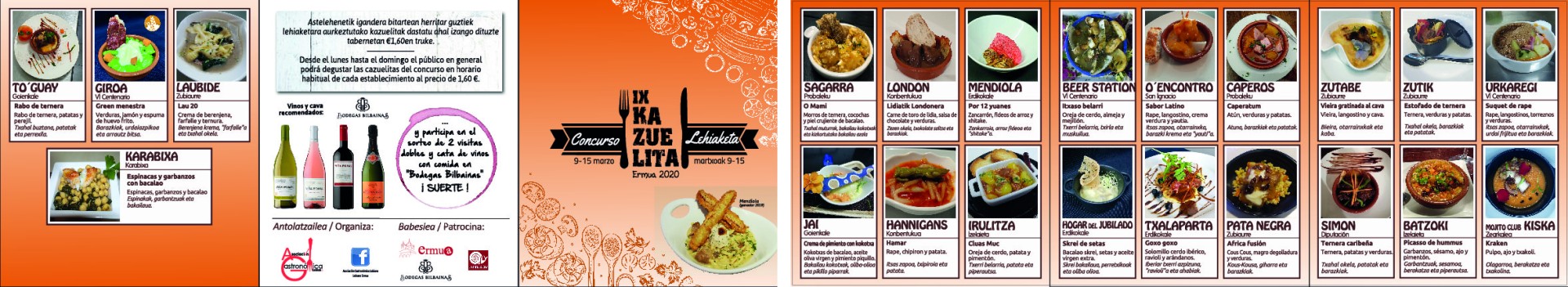 Concurso cazuelitas Ermua 2020