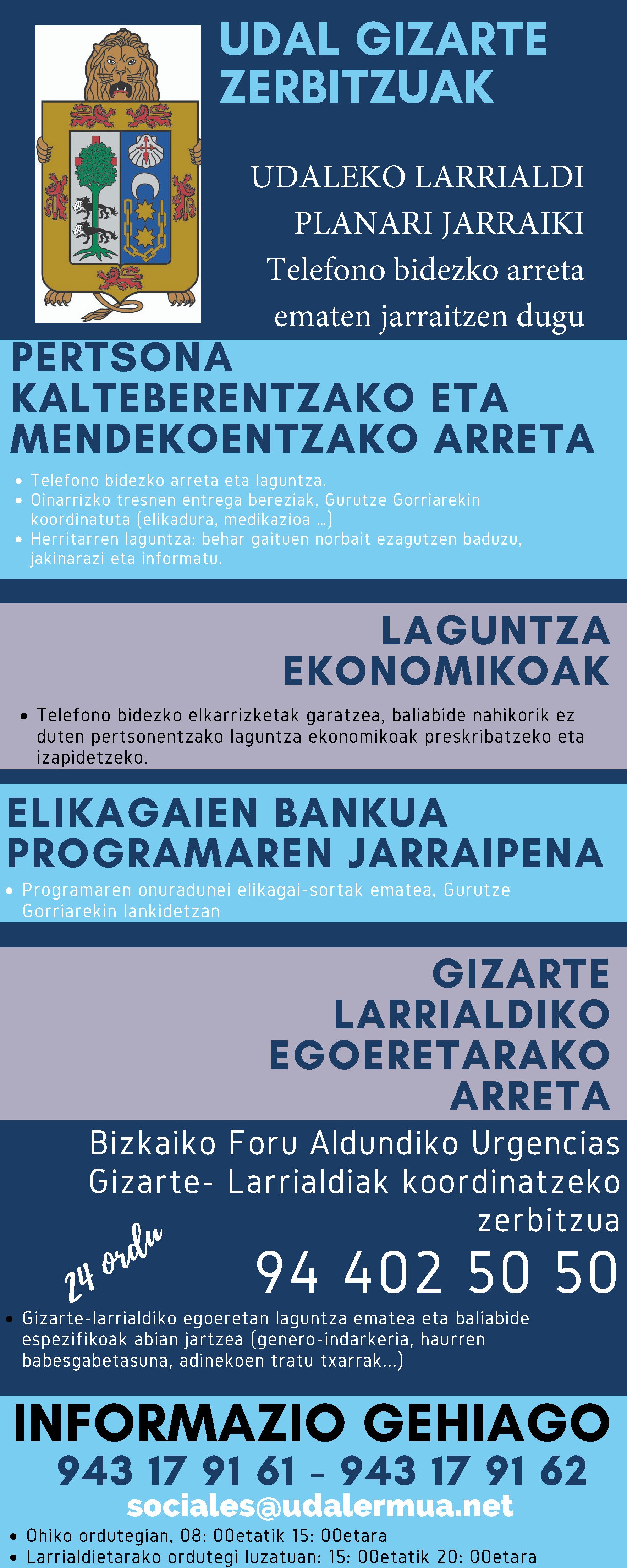 Covid19 Larrialdian Ermuko GZ laburpena