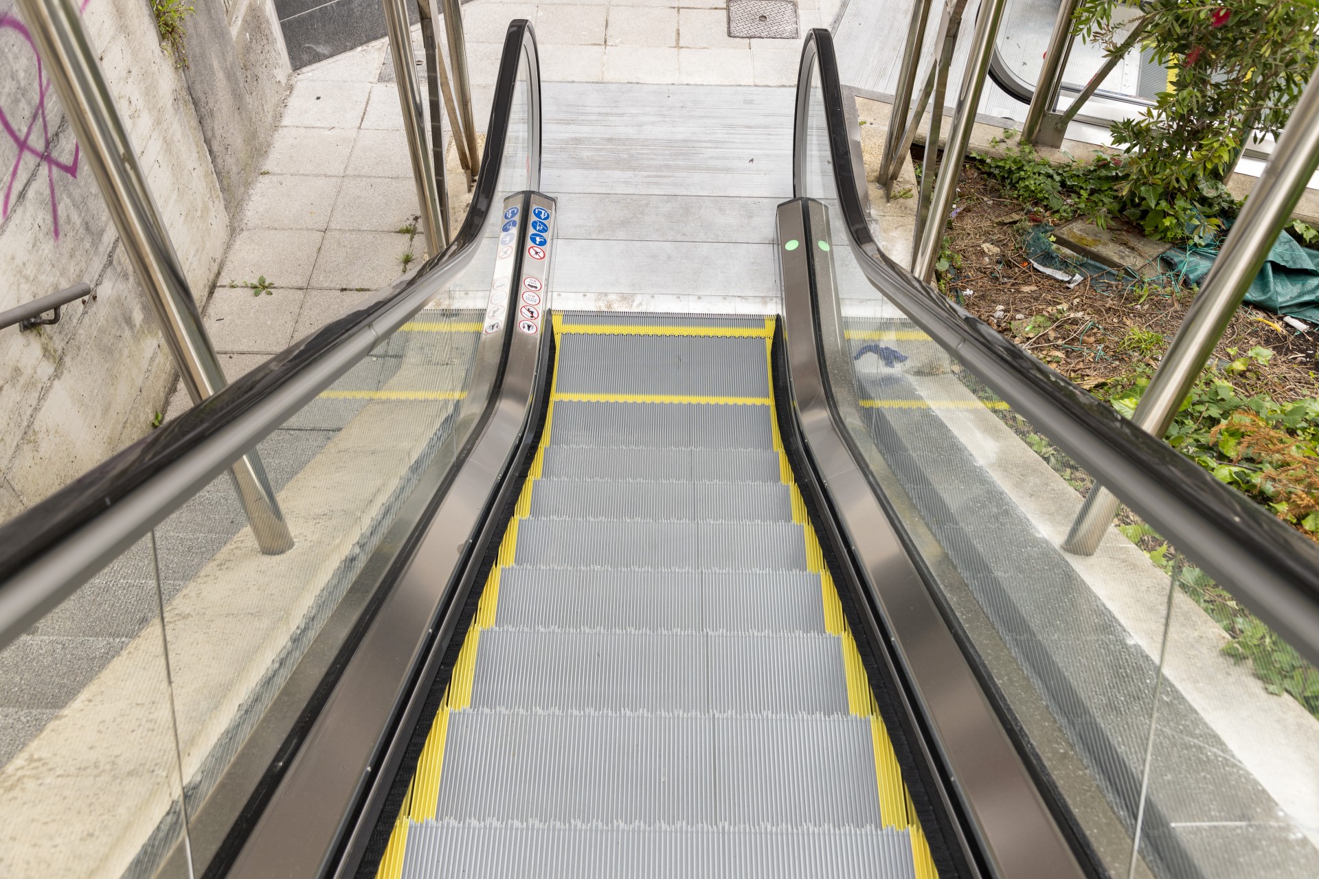 Detalle de uno de los nuevos sistemas