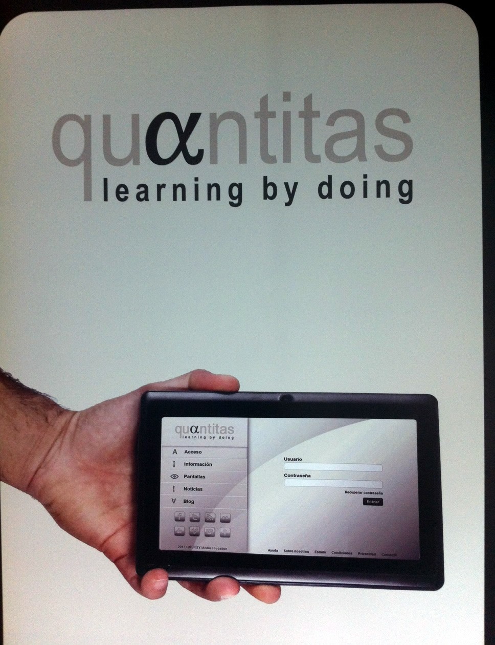 Detalle del fluer de presentación