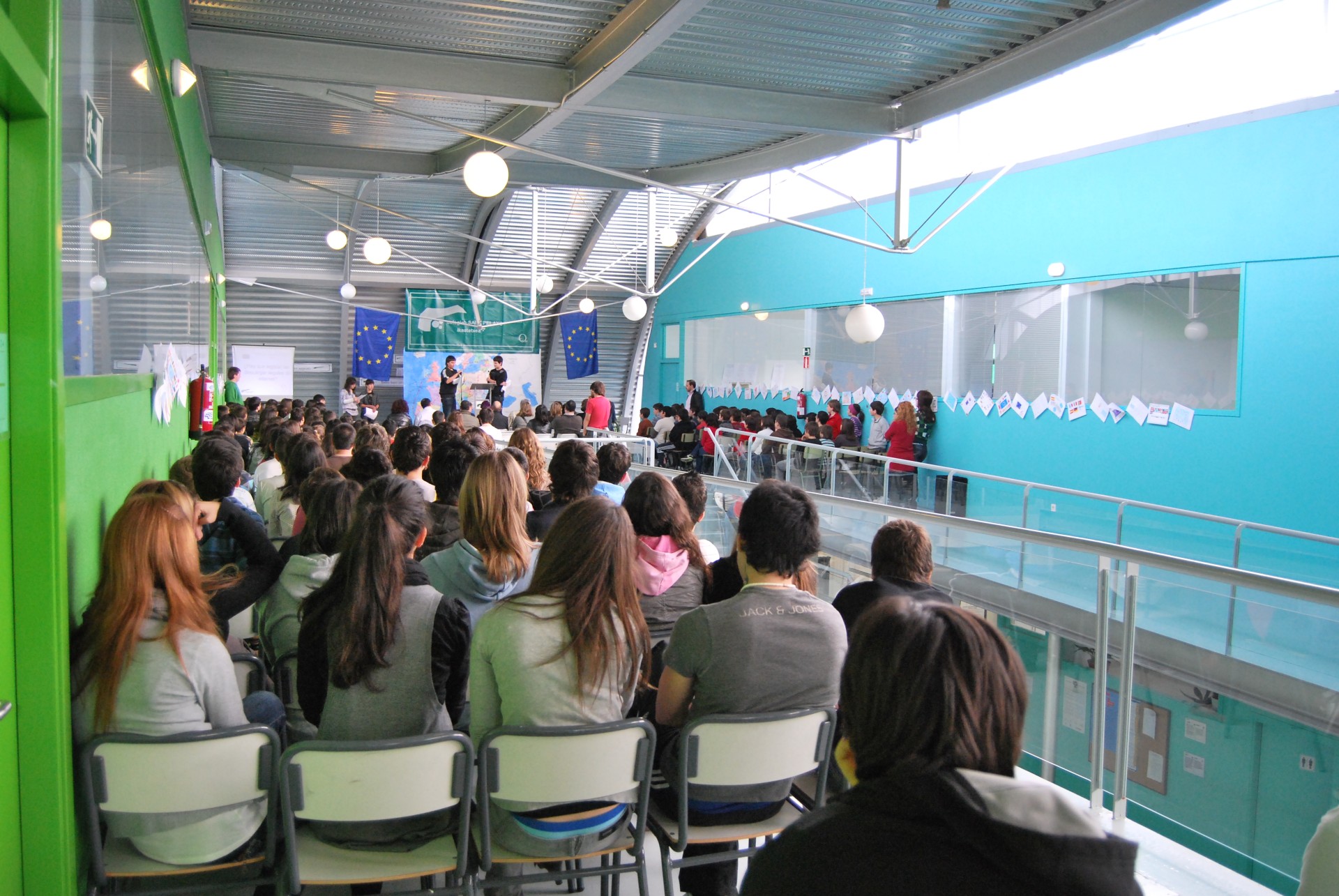 Dia de Europa 2010 en el colegio San Pelayo de Ermua