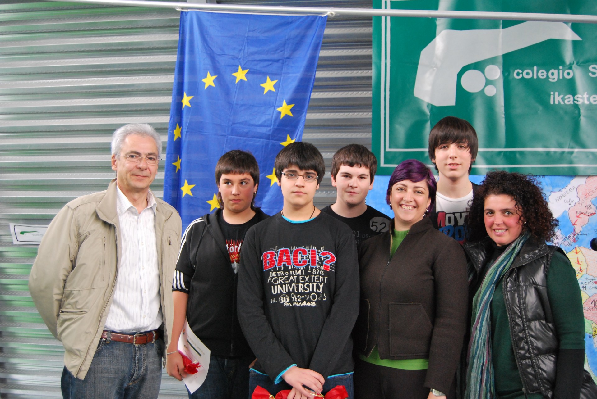 Dia de Europa 2010 en el colegio San Pelayo de Ermua